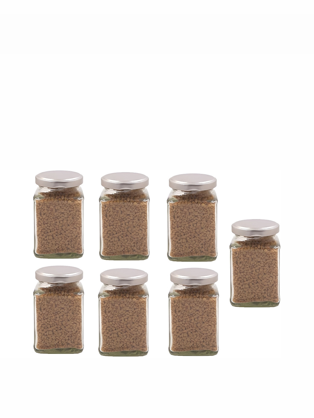 

Afast Transparent 7 Pieces Glass Dishwasher Safe Food Containers 250 ml