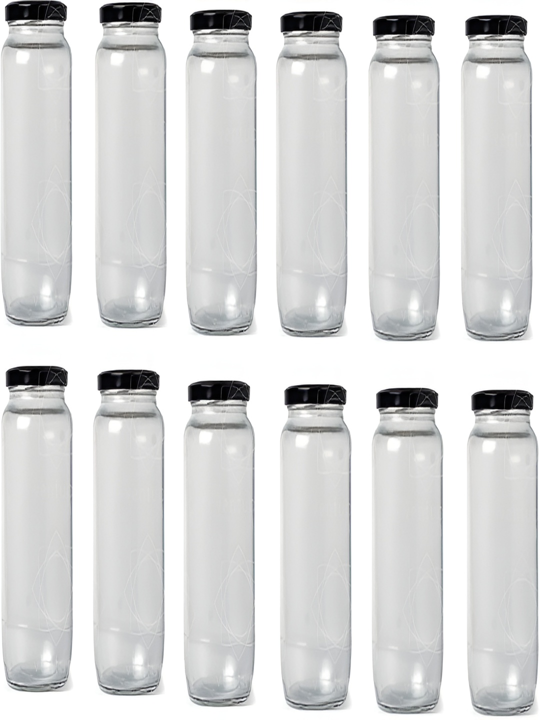 

Afast Transparent 12 Pieces Glass Dishwasher Safe Food Container