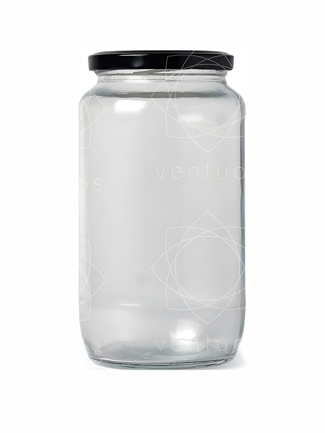 

Afast Transparent Glass Food Container 1L