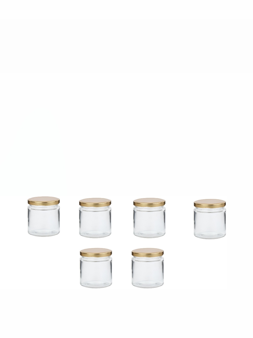 

Afast Transparent 6 Pieces Glass Dishwasher Safe Food Containers 40 ml Each