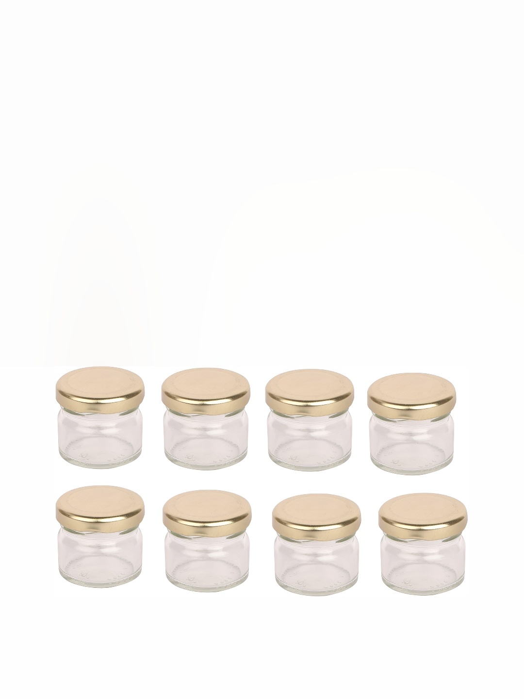 

Afast Transparent 8 Pieces Glass Dishwasher Safe Jar Bottle Containers 20 ML Each