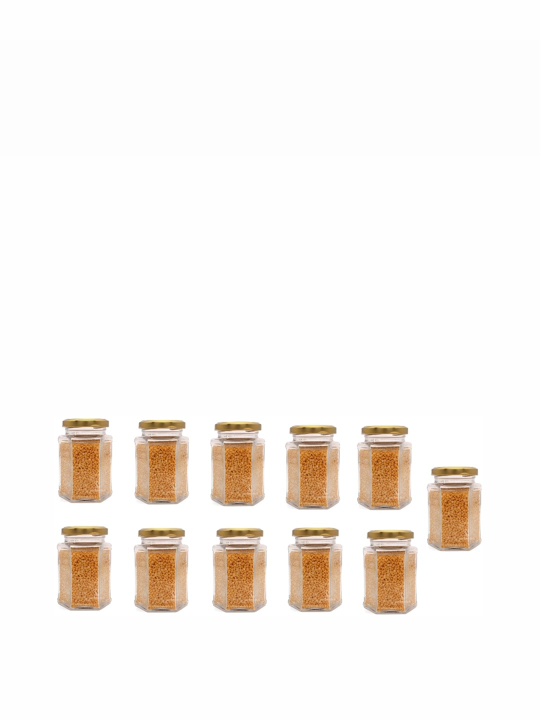 

Afast Transparent 11 Pieces Glass Dishwasher Safe Food Container 400 ml