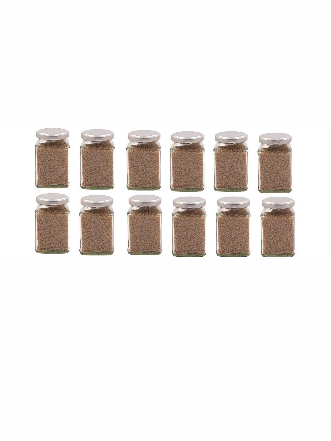 

Afast Transparent 12 pieces Glass Dishwasher Safe Food Container 250 ml