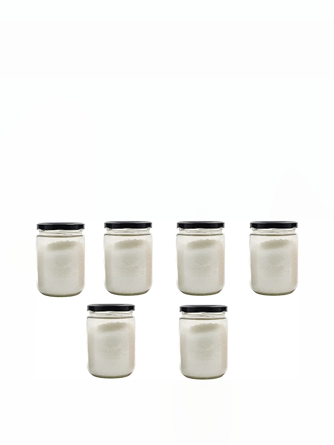 

Afast Transparent 6 Pieces Glass Dishwasher Safe Food Container 500 ml