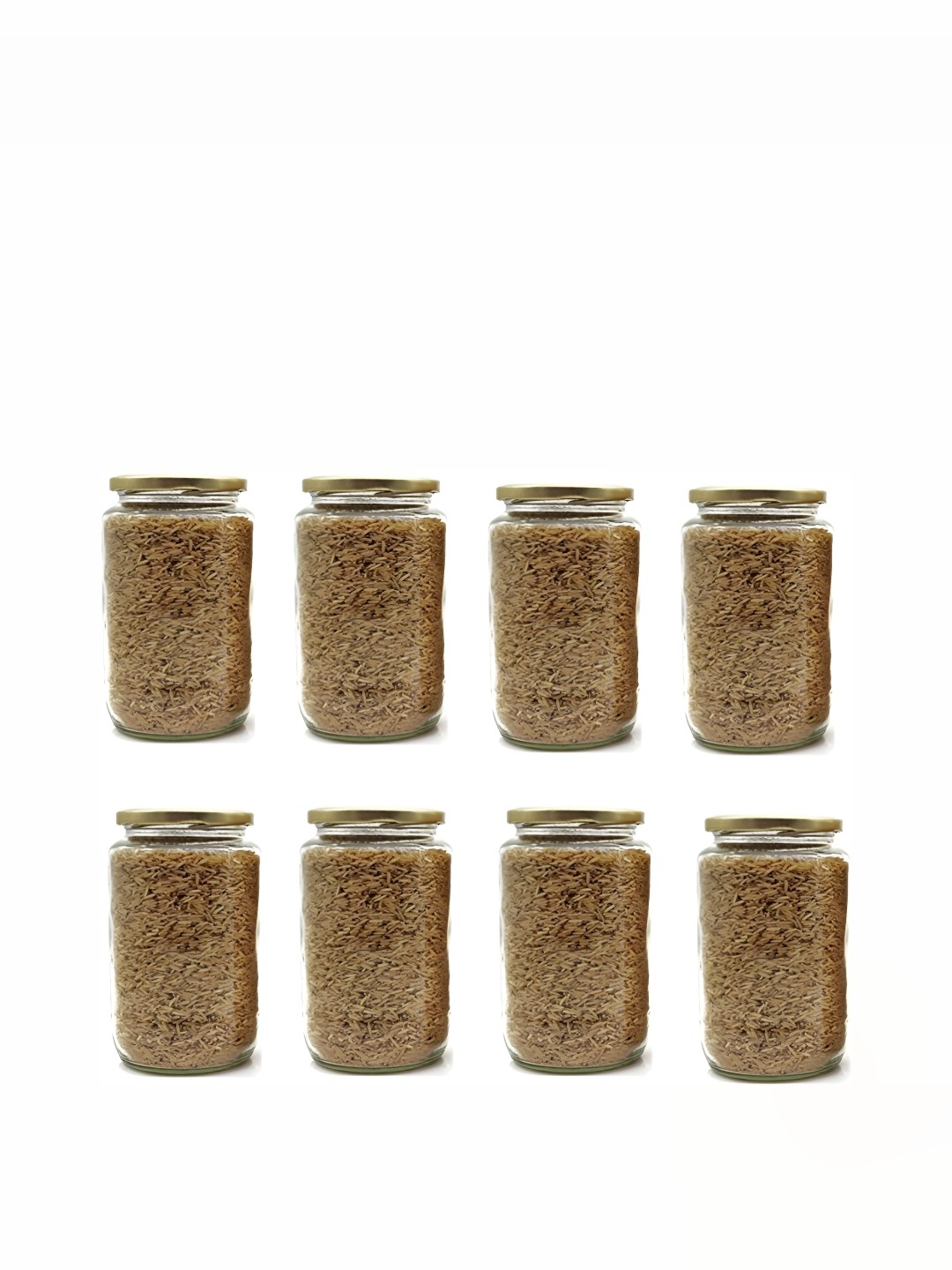 

Afast Transparent 8 Pieces Dishwasher Safe Glass Food Container 500 ML Each