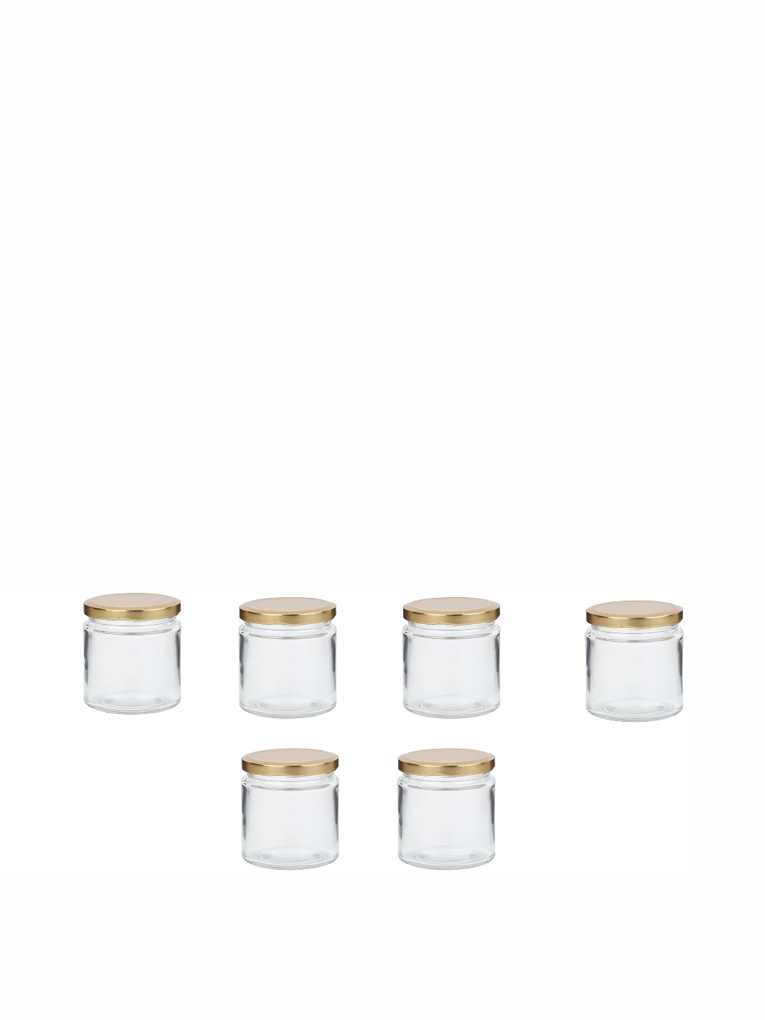 

Afast Transparent 6 Pieces Glass Dishwasher Safe Food Container