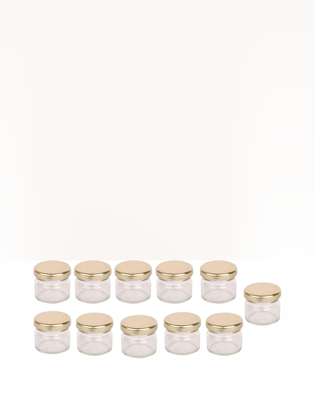 

Afast Transparent 11 Pieces Dishwasher Safe Glass Food Container 40 ML Each