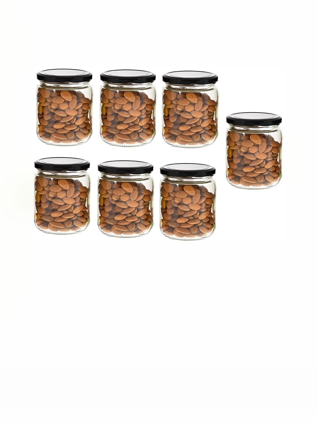 

Afast Transparent 7 Pieces Glass Dishwasher Safe Food Container 500 ml