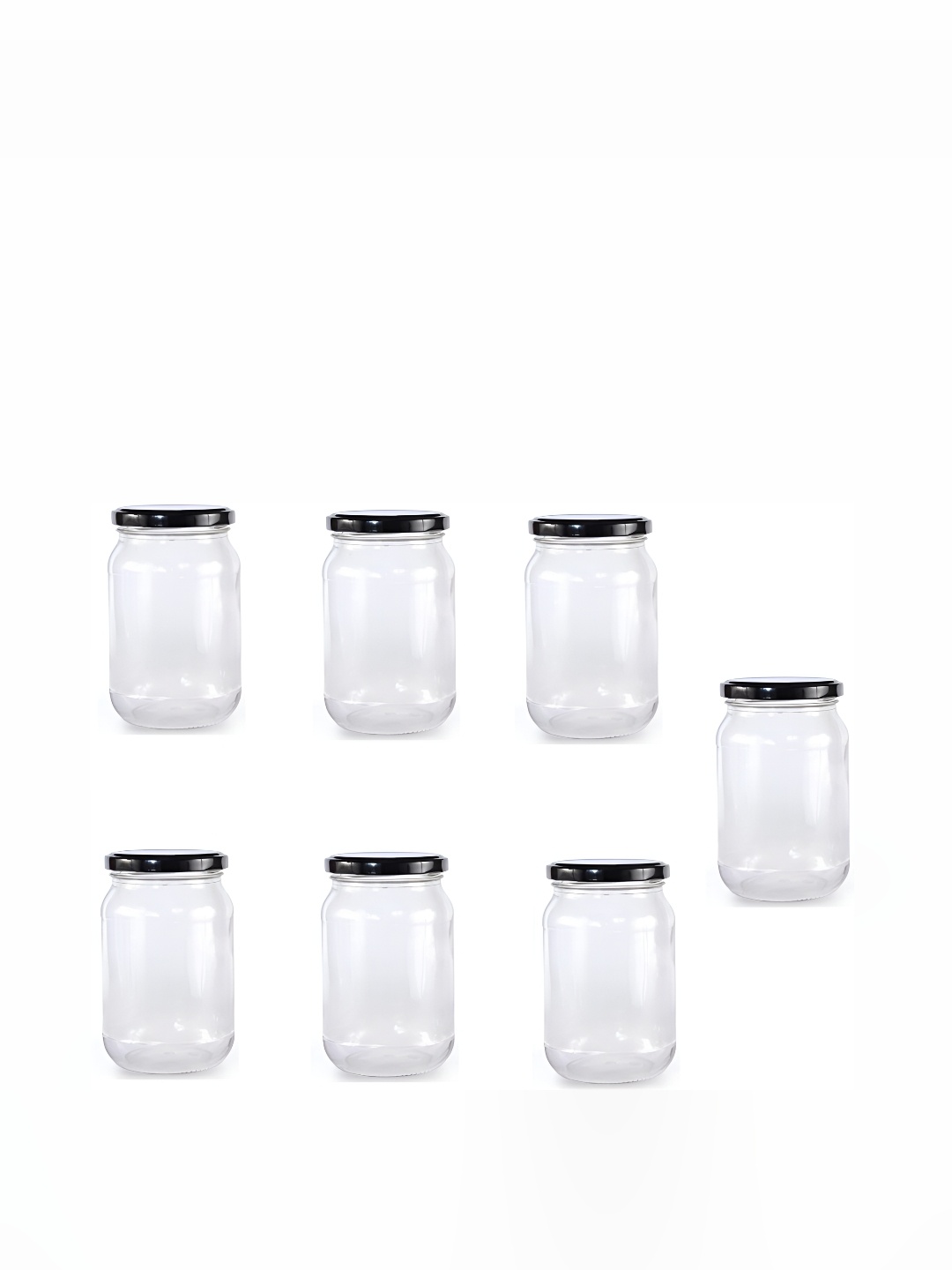 

Afast Transparent 7 Pieces Glass Dishwasher Safe Food Container 1L