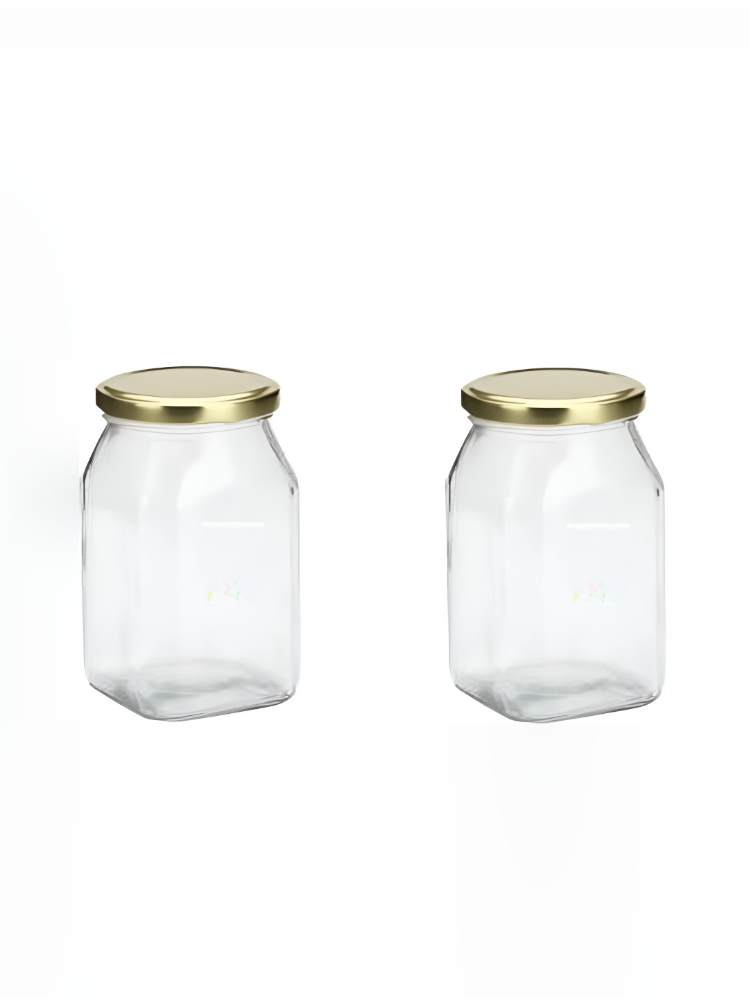 

Afast Transparent 2 Pieces Glass Dishwasher Safe Food Container 400 ml