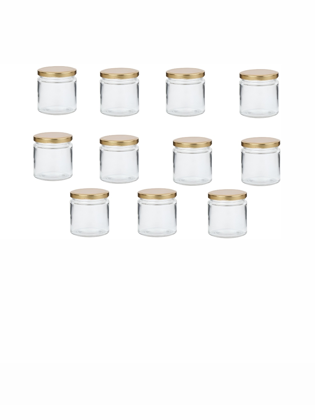 

Afast Transparent 11 Pieces Glass Dishwasher Safe Food Container 40 ml