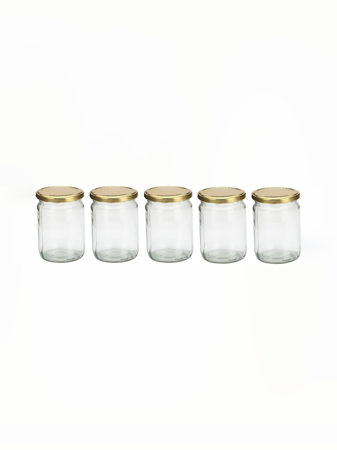

Afast Transparent 5 Pieces Glass Dishwasher Safe Food Container