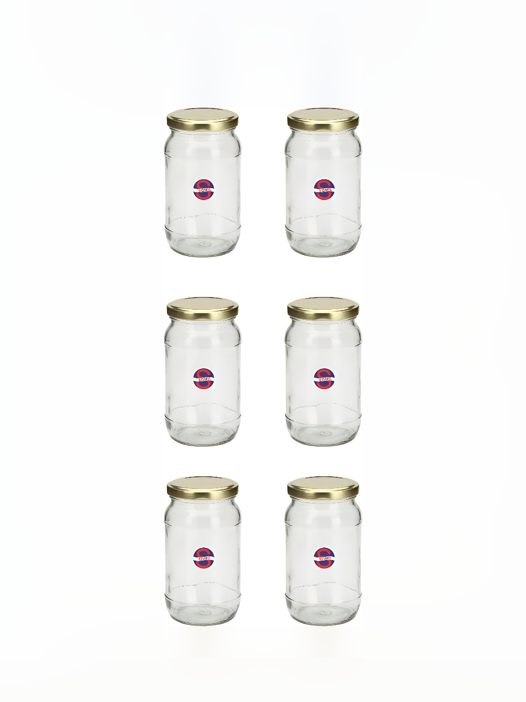 

Afast Transparent 6 Pieces Glass Dishwasher Safe Food Container 400 ml