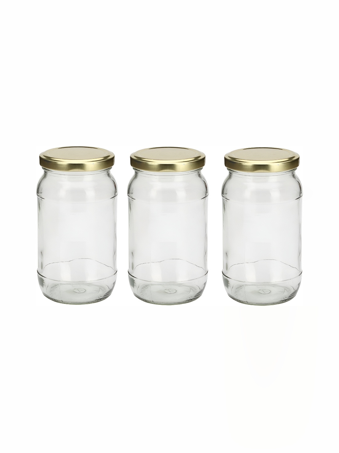 

Afast Transparent 3 Pieces Glass Dishwasher Safe Food Container Jar