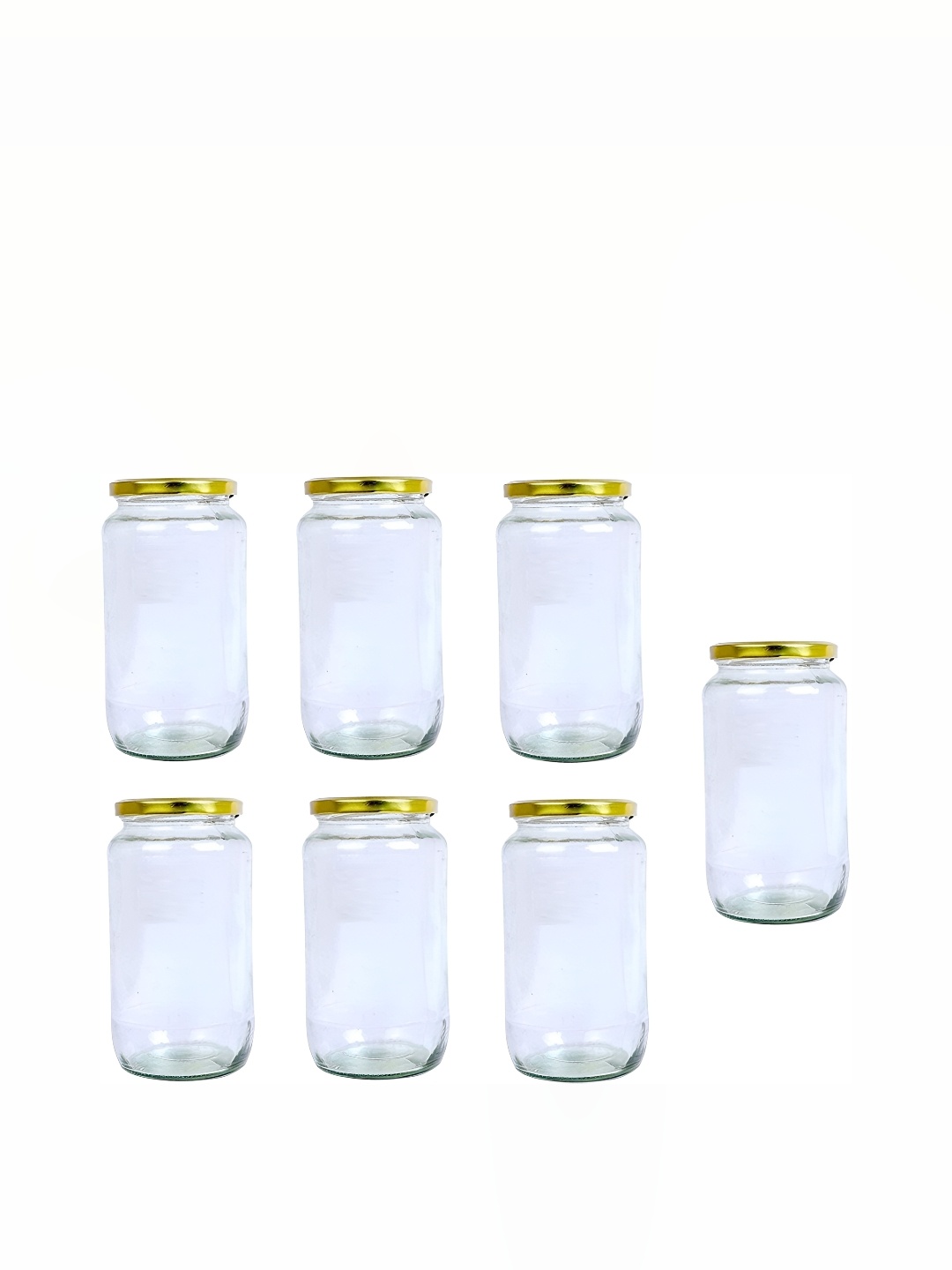 

Afast Transparent 11 Pieces Glass Dishwasher Safe Food Container 500 ml