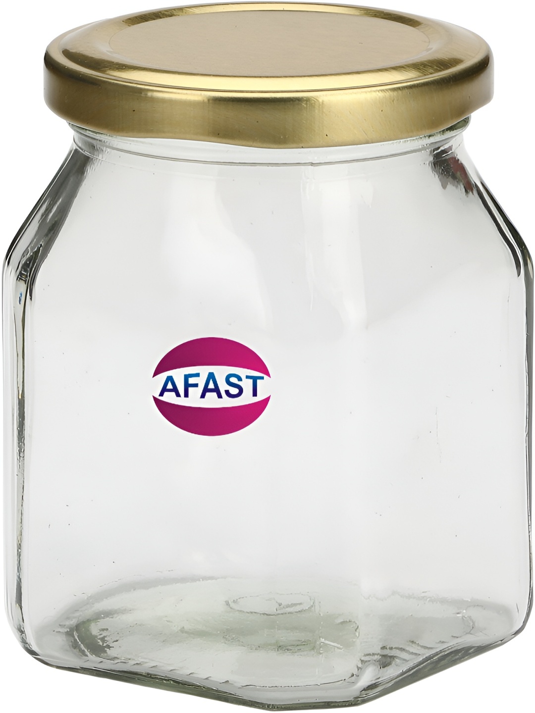 

Afast Transparent Glass Dishwasher Safe Food Container Jar
