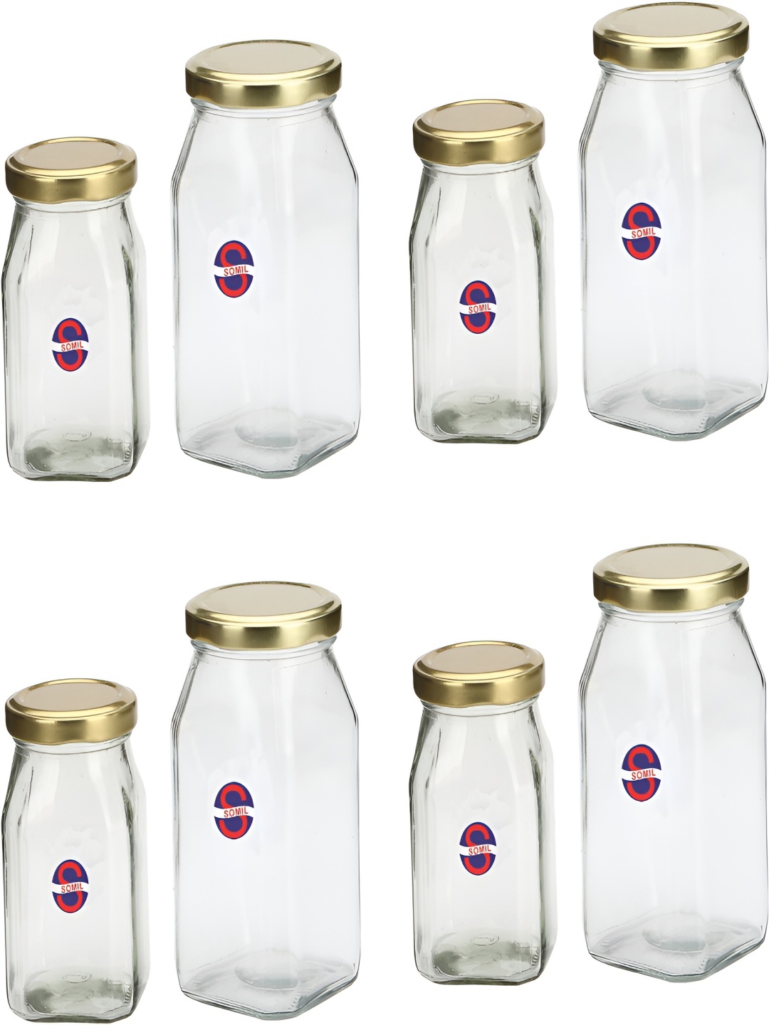 

Afast Transparent 8 Pieces Glass Food Containers 200ml