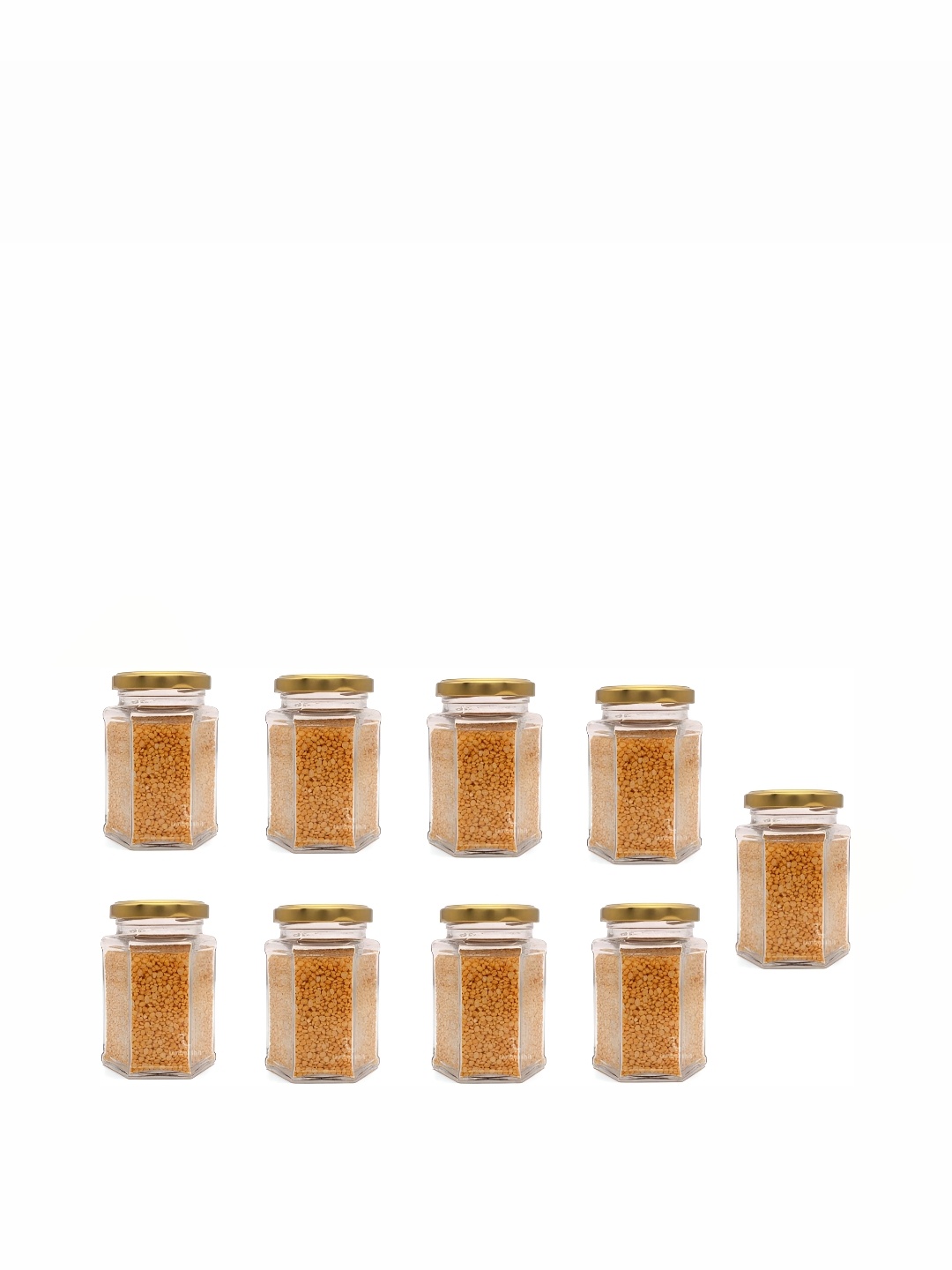 

Afast Transparent 9 Pieces Glass Dishwasher Safe Food Container