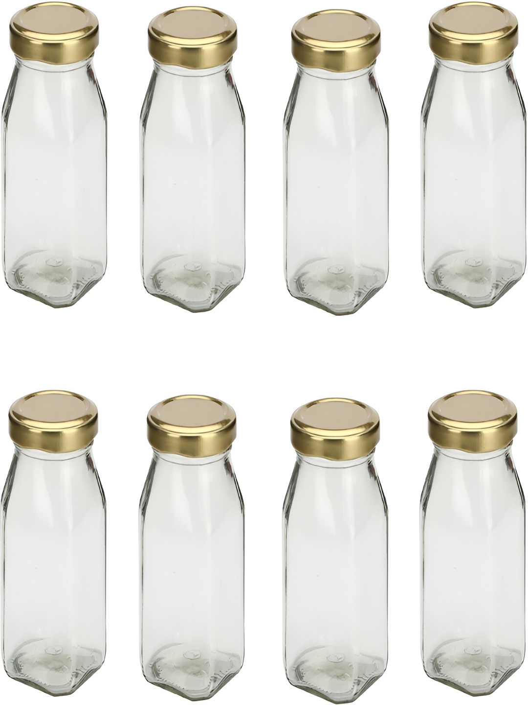 

Afast Transparent 8 Pieces Glass Dishwasher Safe Food Containers 400 ml Each