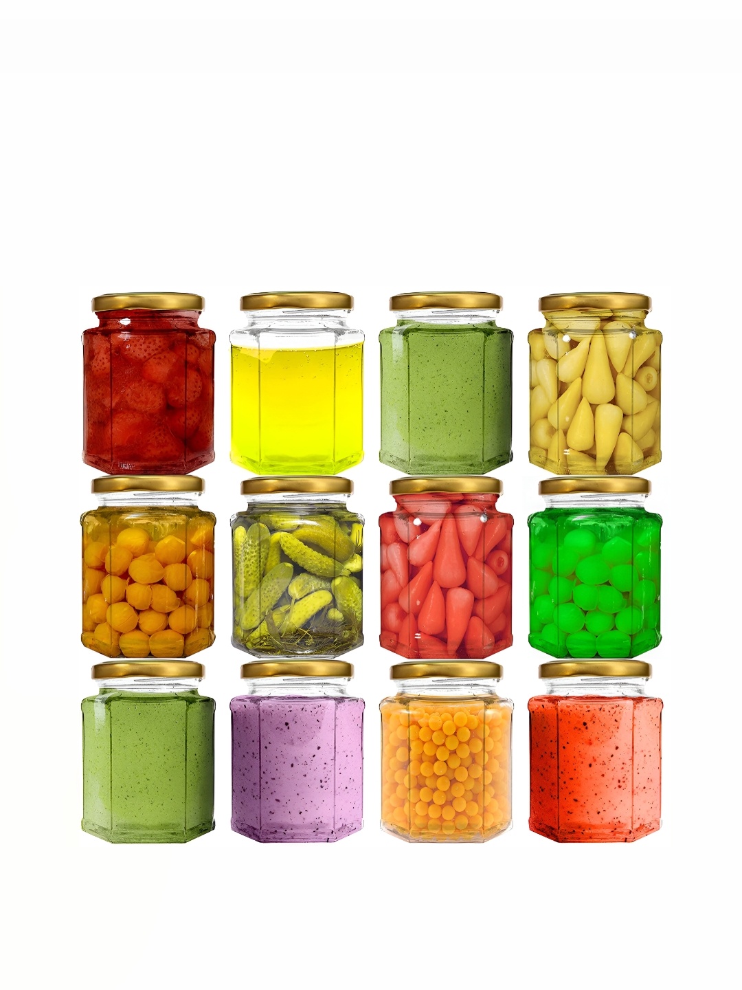 

Afast Transparent 12 Pieces Glass Food Containers 200ml