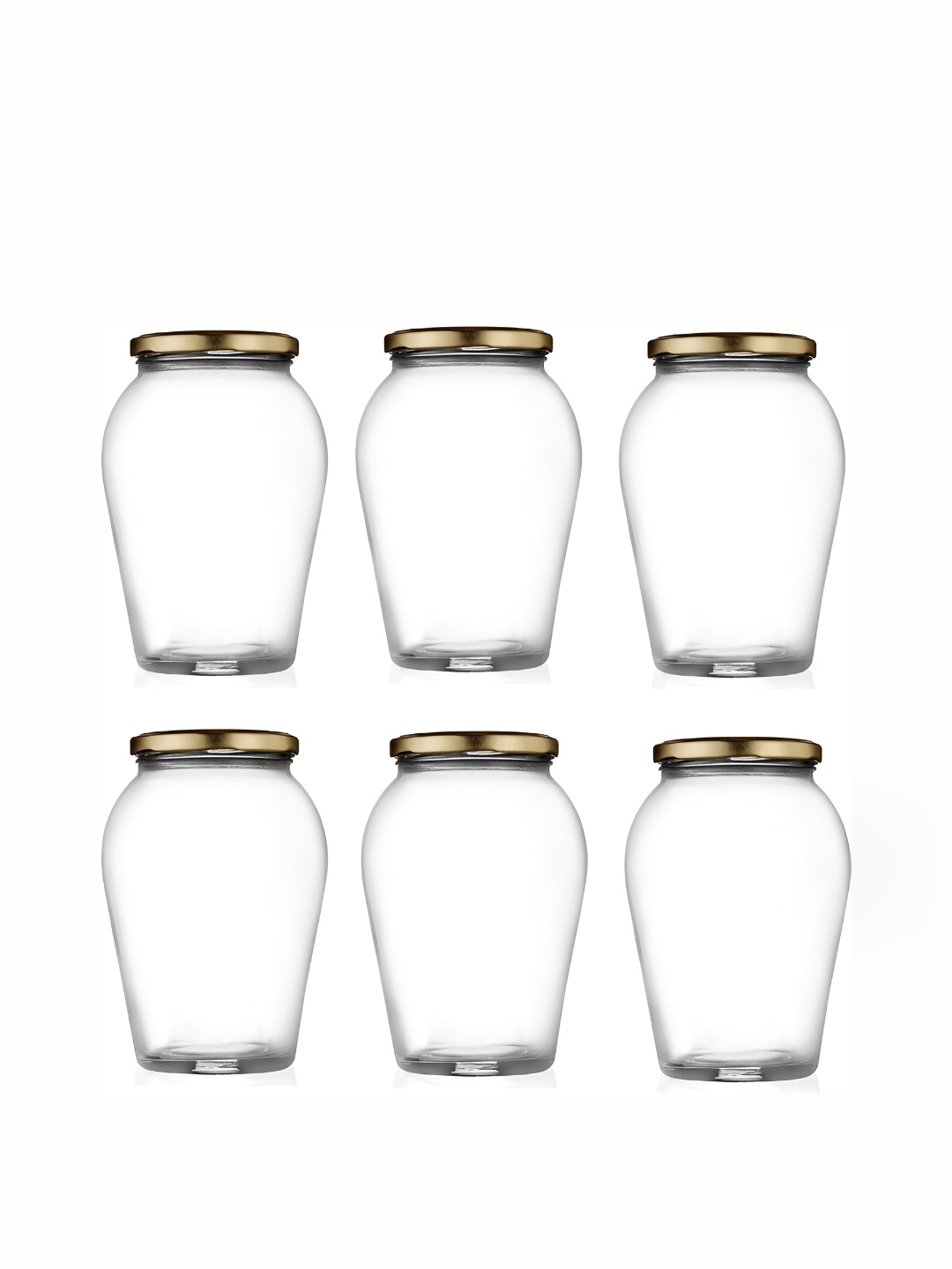 

Afast Transparent 6 Pieces Dishwasher Safe Glass Food Container 350 ML Each