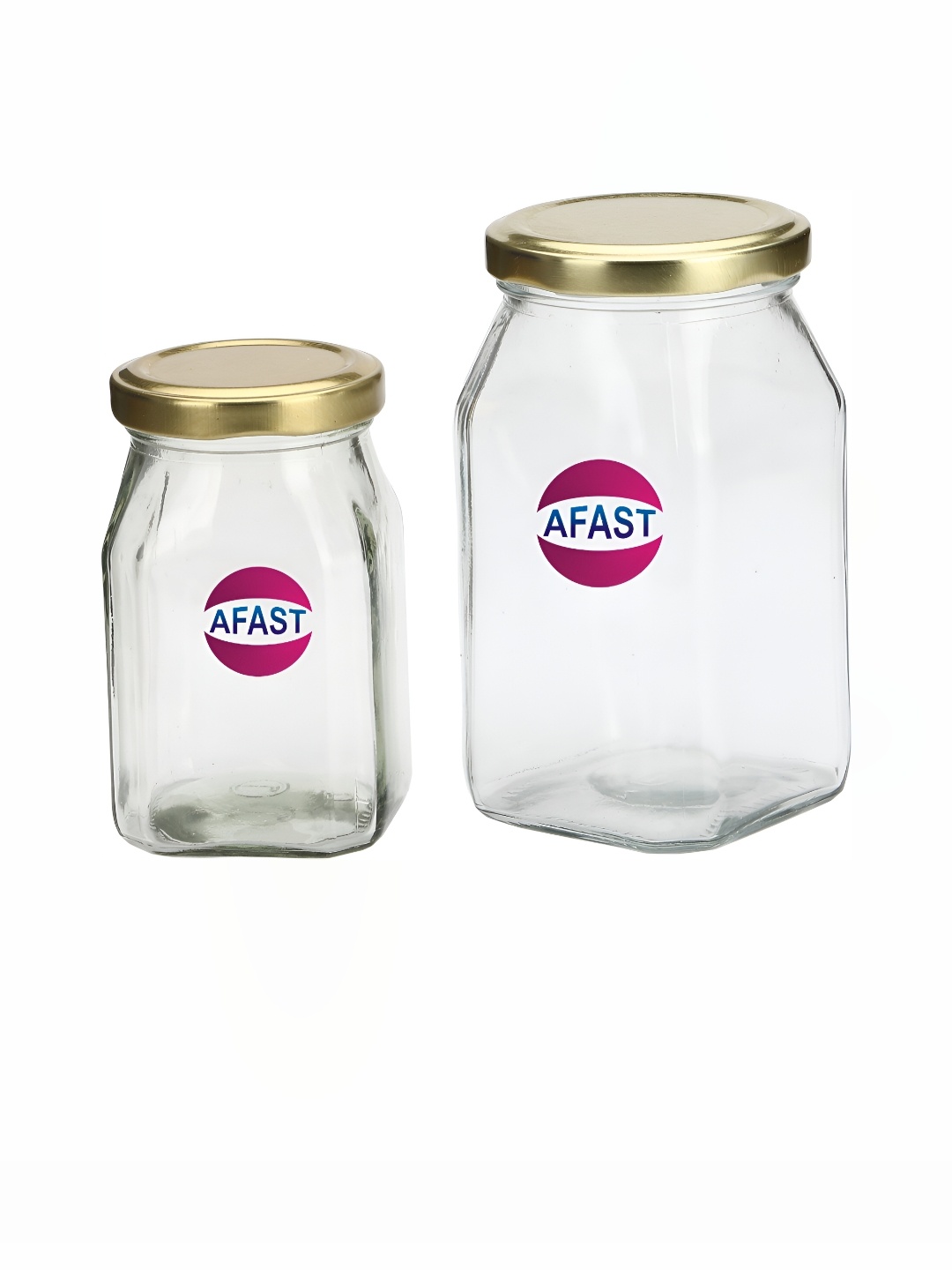 

Afast Transparent 2 Pieces Glass Dishwasher Safe Food Container 200ml