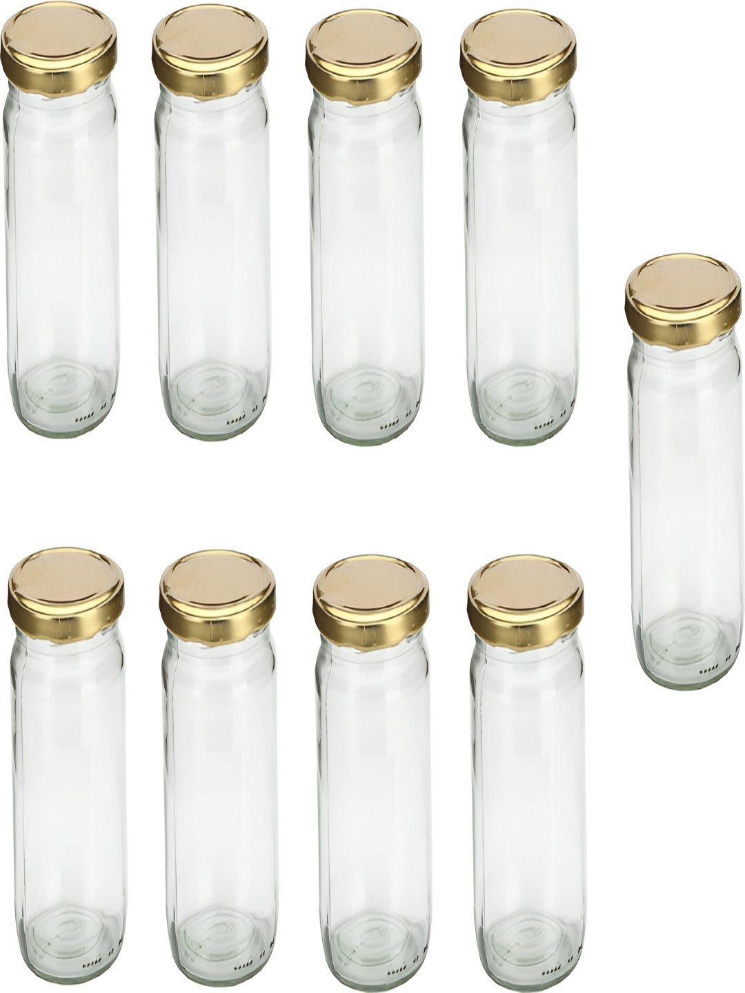 

Afast Transparent 9Pcs Glass Dishwasher Safe Food Container 500Ml Each