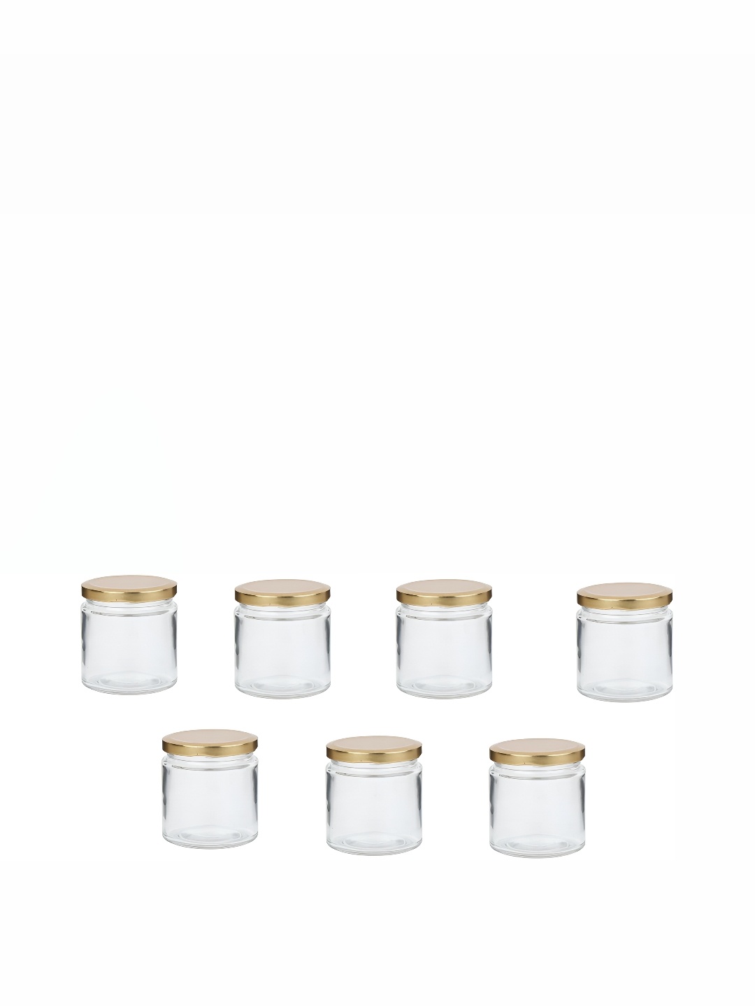 

Afast Transparent 7Pcs Glass Dishwasher Safe Food Container 100Ml Each