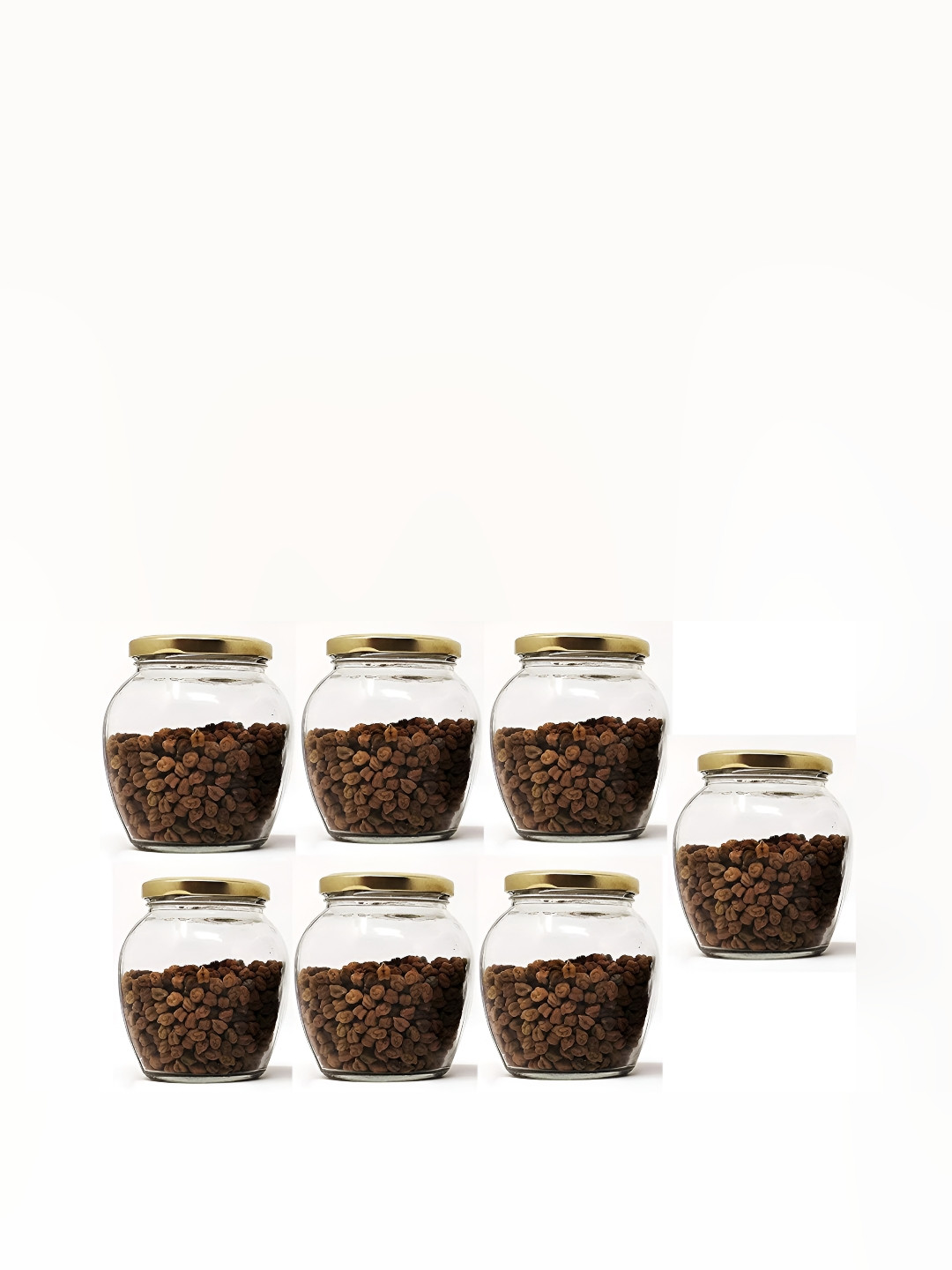 

Afast Transparent 7 Pieces Glass Dishwasher Safe Food Container 350 ml