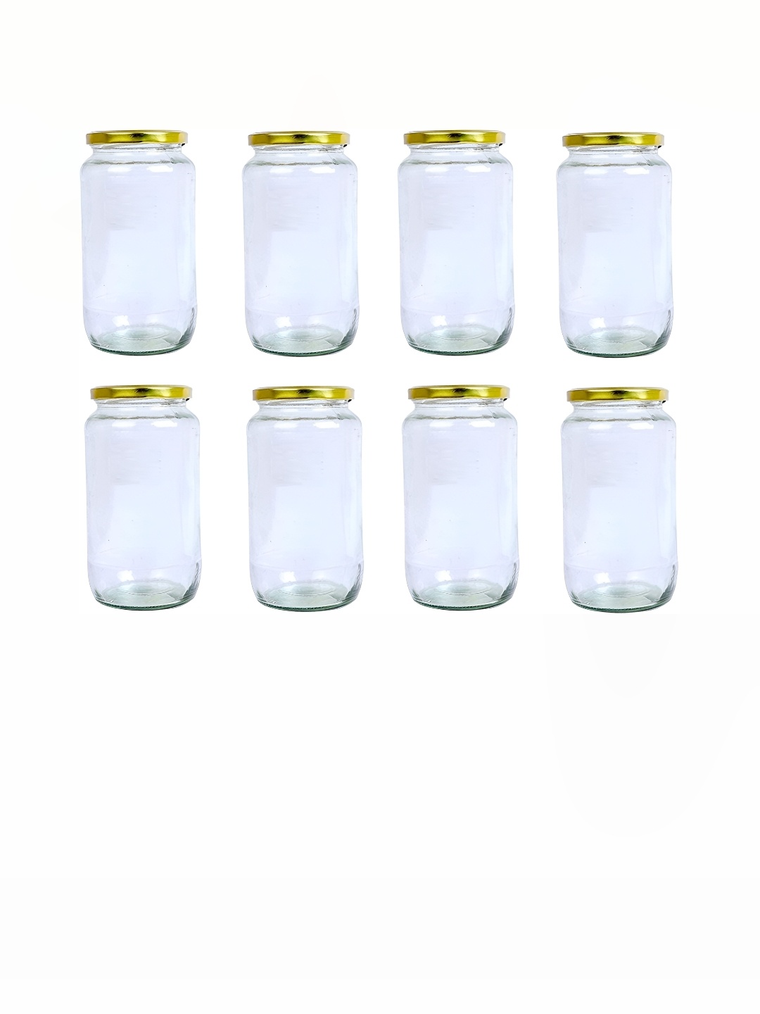 

Afast Transparent 8 Pcs Glass Dishwasher Safe Food Container 1000ml