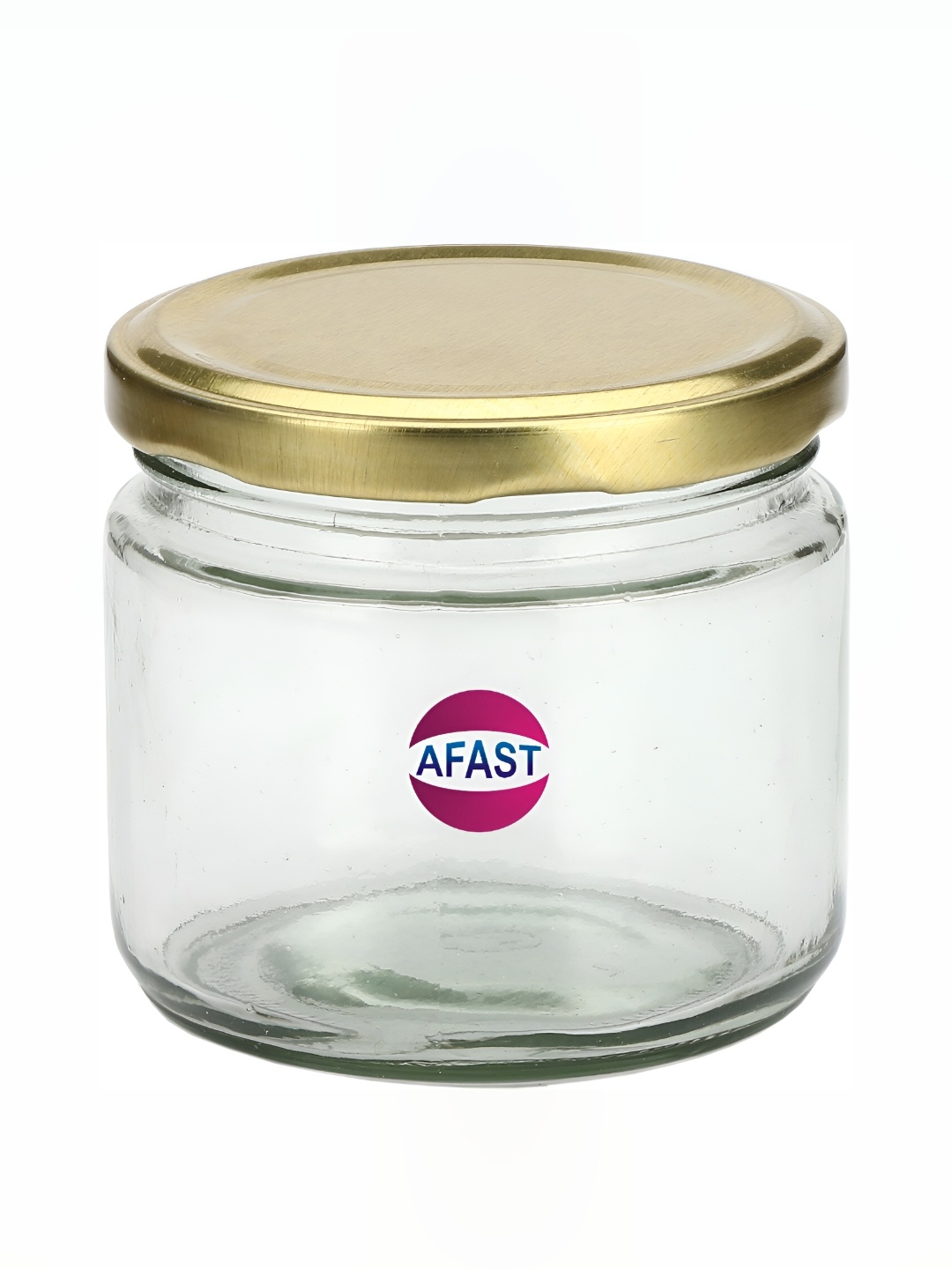 

Afast Transparent Glass Dishwasher Safe Jar Bottle Containers 350 ML