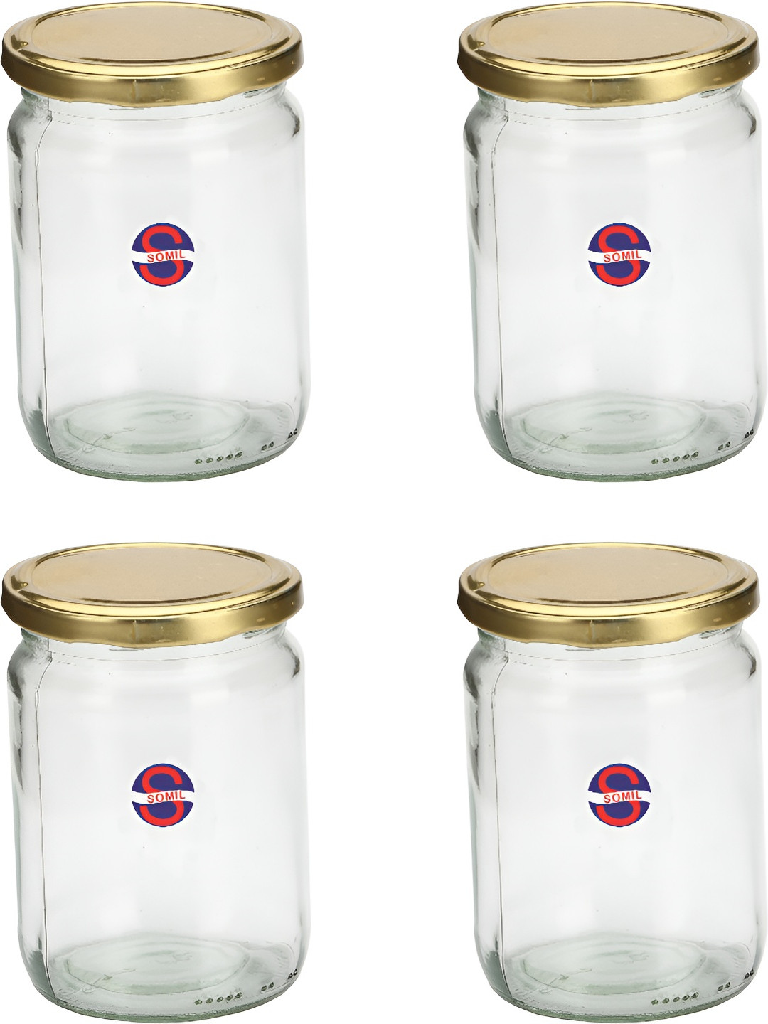 

Afast Transparent 4 Pieces Glass Food Containers 500ml