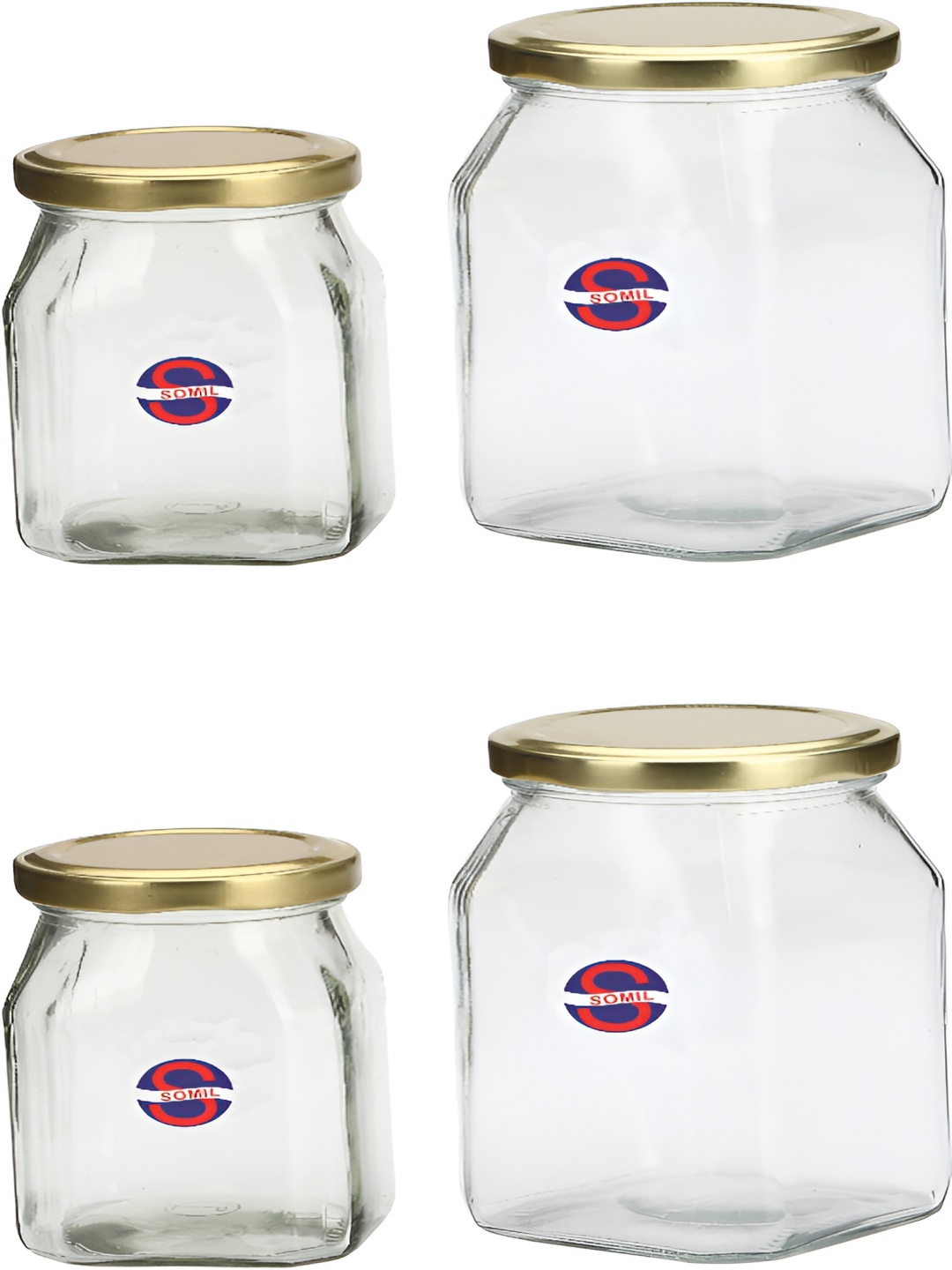 

Afast Transparent 4 Pieces Glass Food Containers 200ml