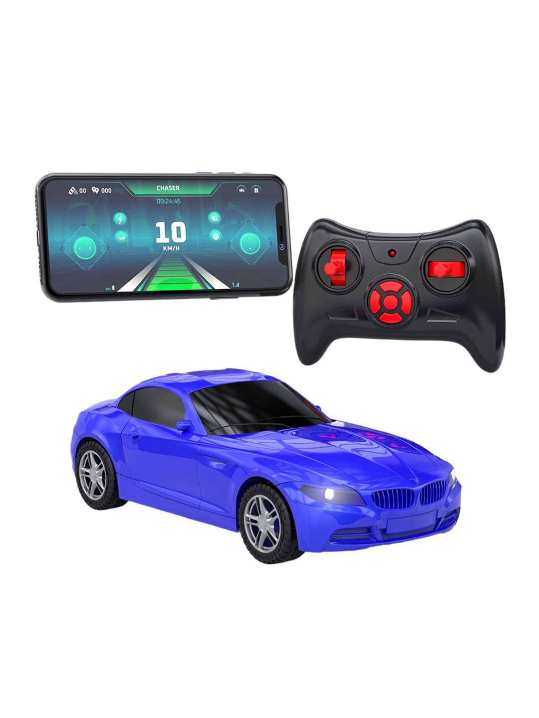 

Mirana Kids Model B App & Remote Controlled Car Toy Vehicle, Blue