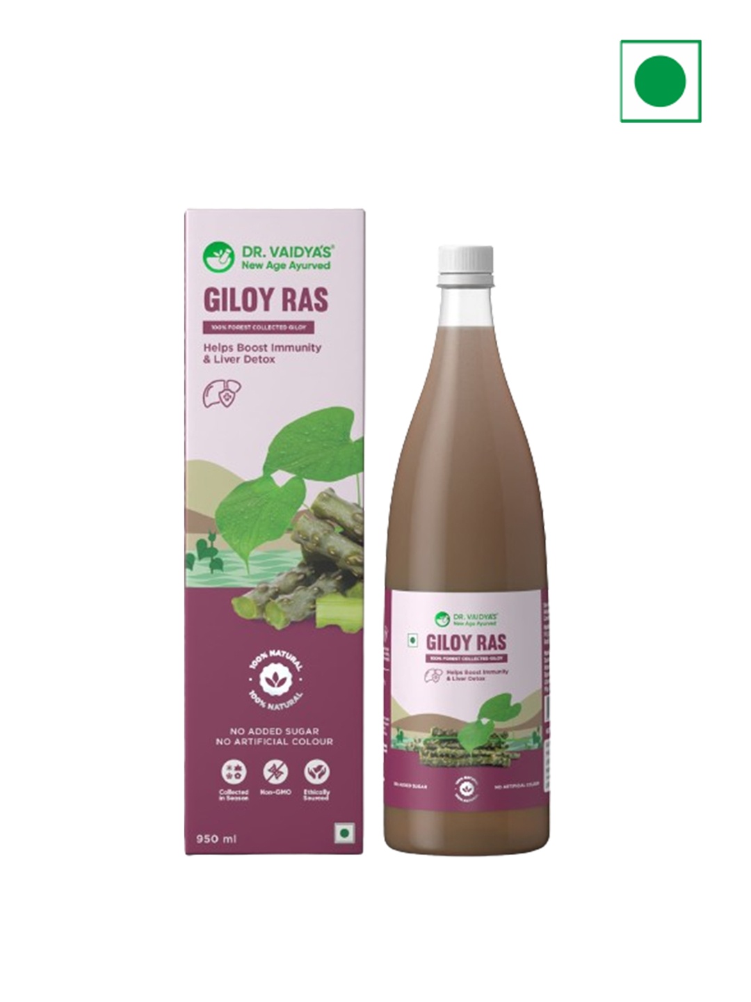 

DR. VAIDYA'S Giloy Ras Juice - 950ml, Na