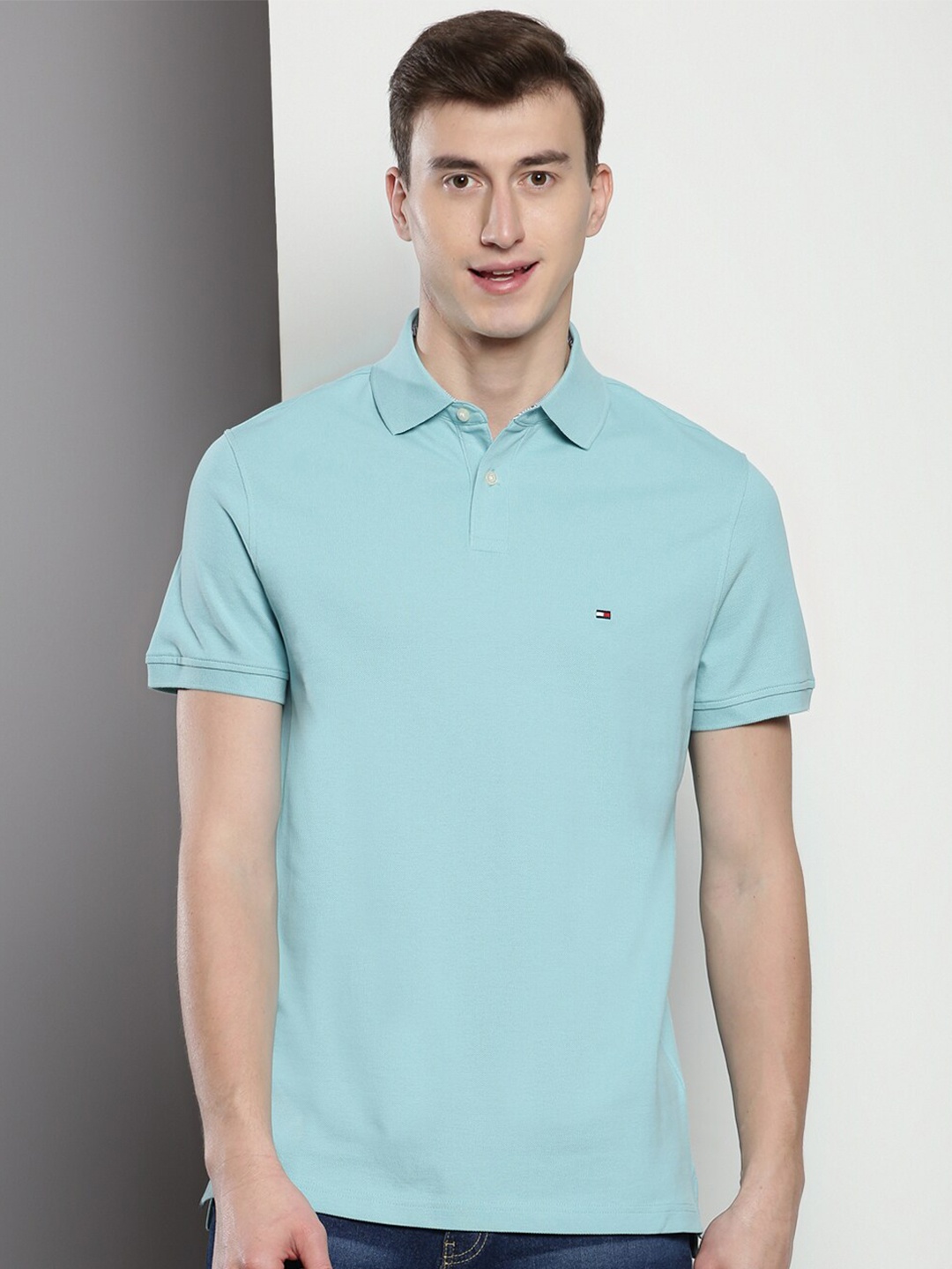 

Tommy Hilfiger Polo Collar Short Sleeves T-shirt, Blue