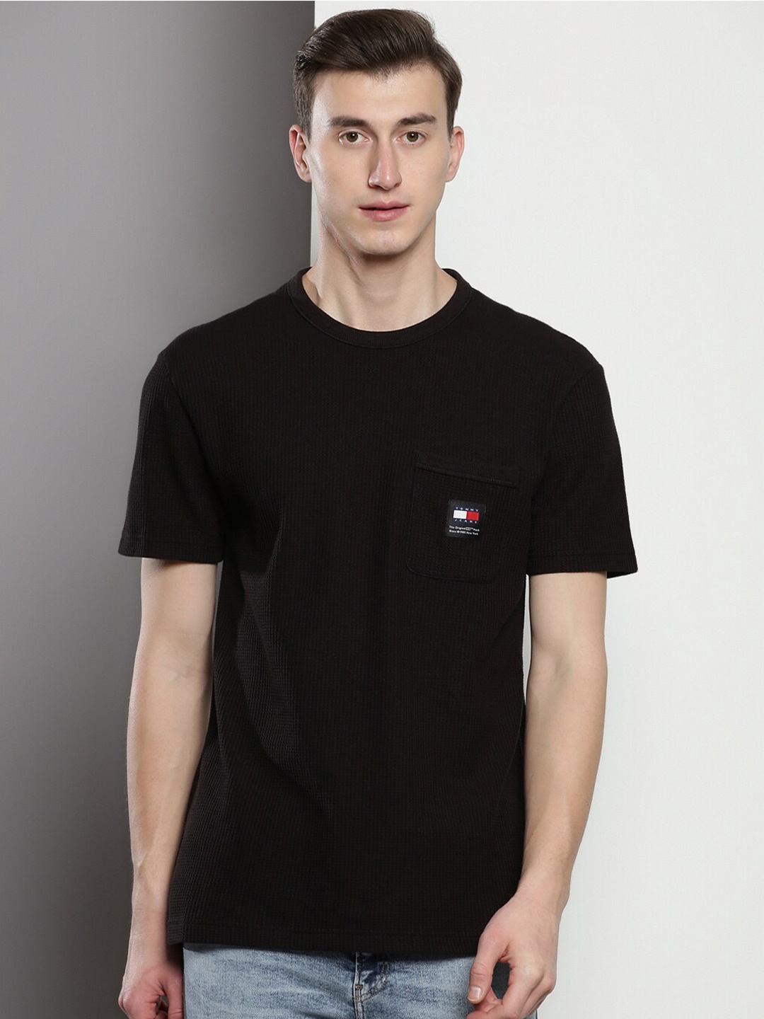 

Tommy Hilfiger Round Neck T-shirt, Black