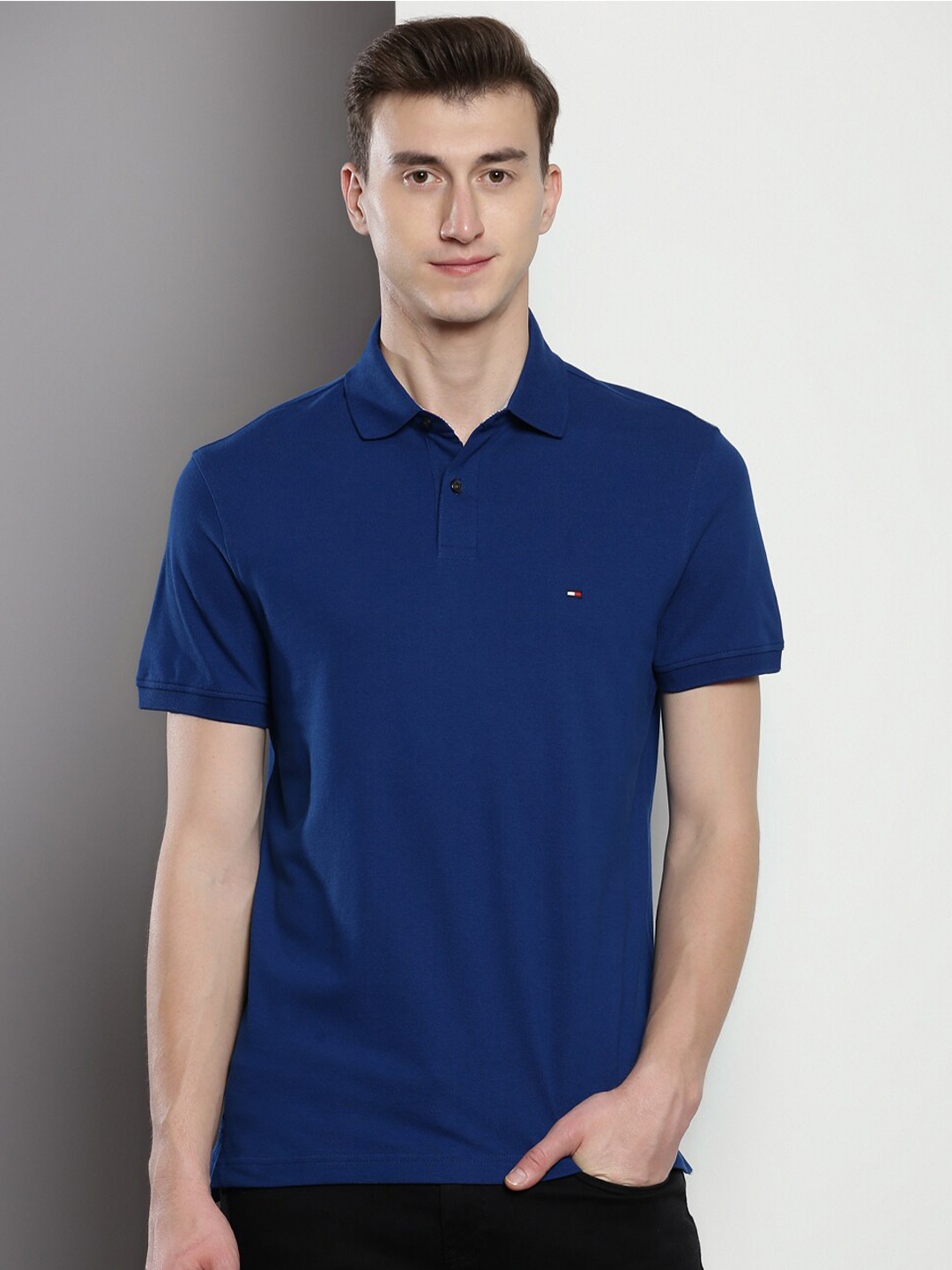 

Tommy Hilfiger Polo Collar Short Sleeves T-shirt, Blue