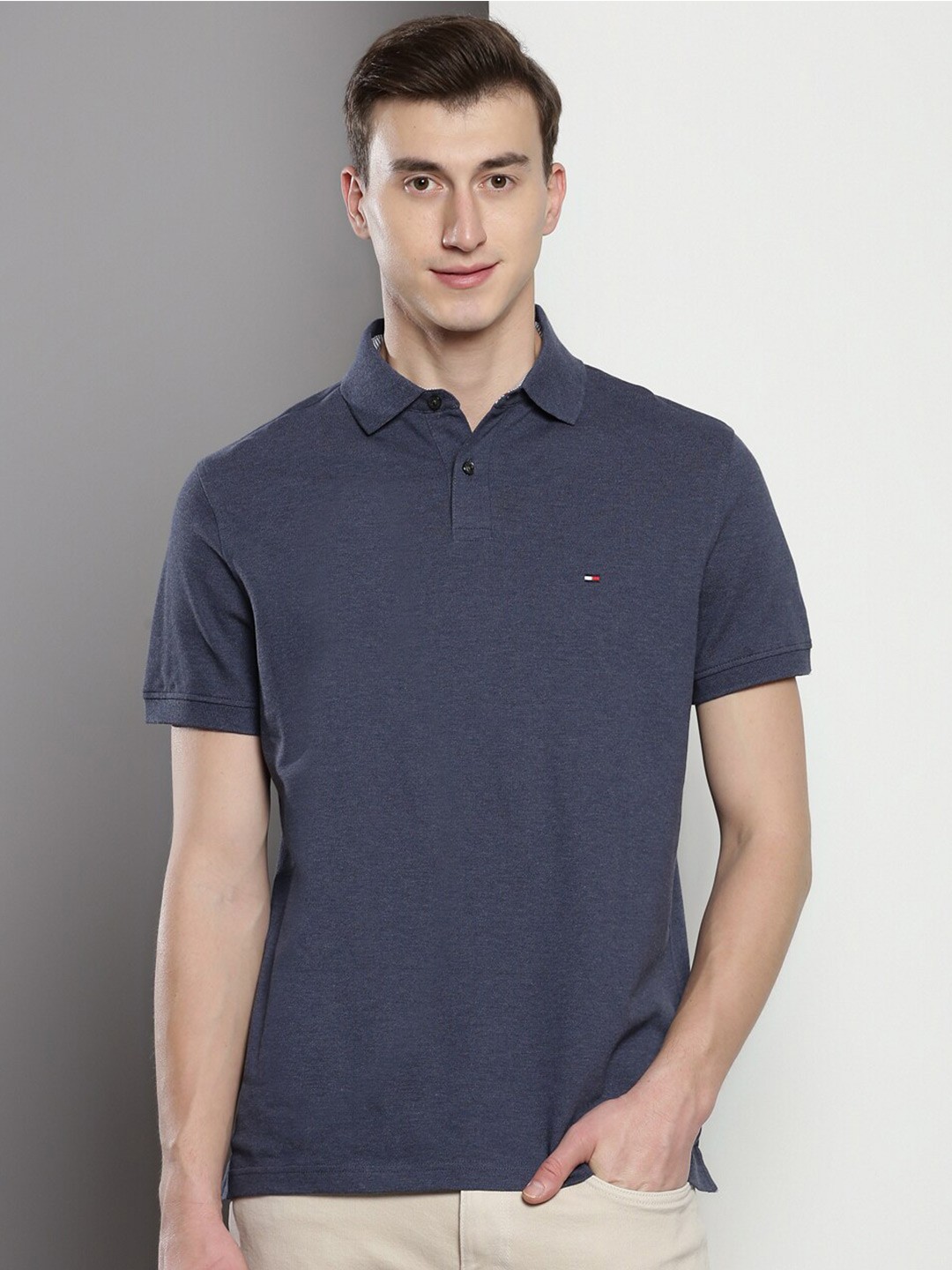 

Tommy Hilfiger Polo Collar Short Sleeves T-shirt, Blue