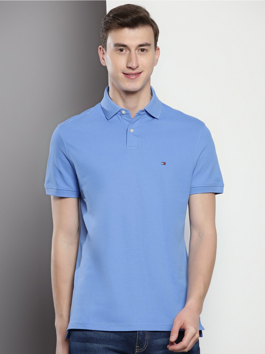 

Tommy Hilfiger Polo Collar Short Sleeves T-shirt, Blue
