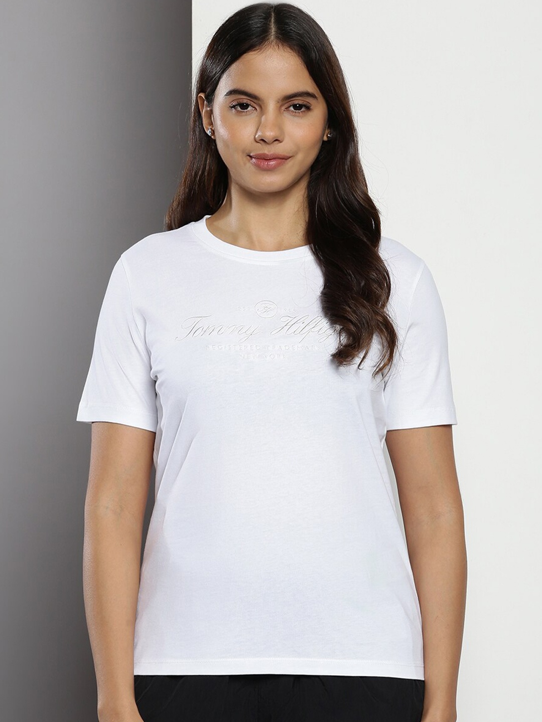 

Tommy Hilfiger Women White T-shirt