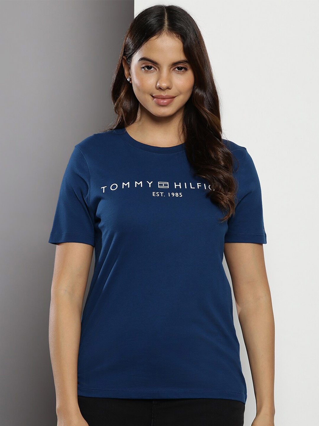 

Tommy Hilfiger Women Blue T-shirt
