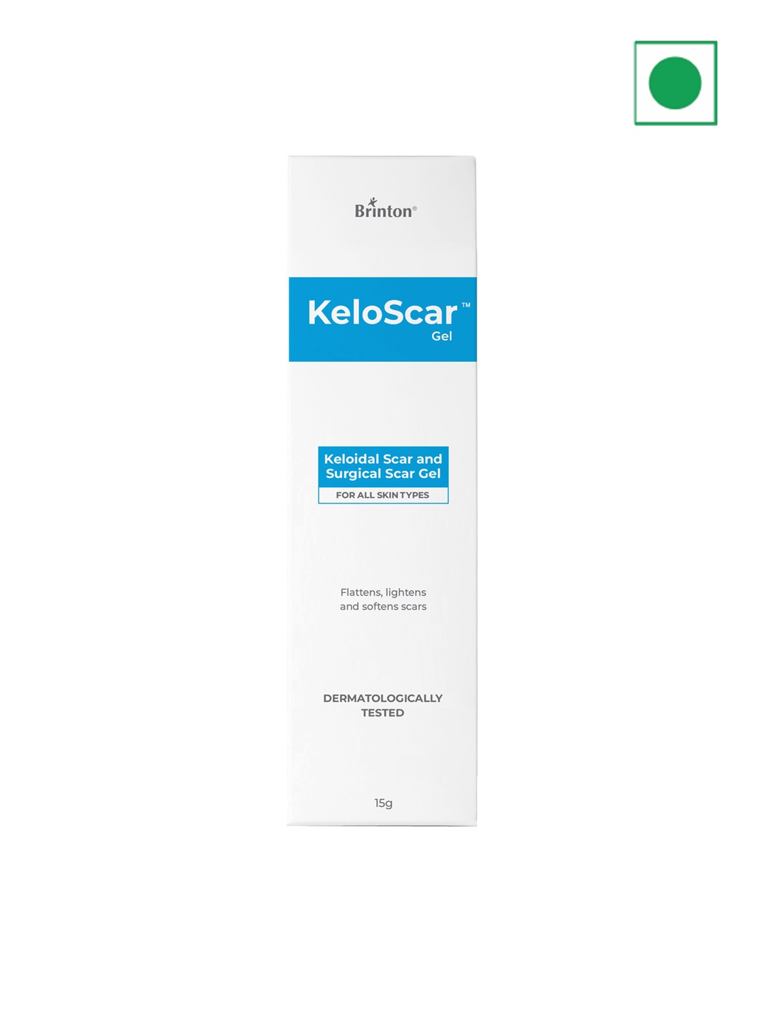 

Brinton KeloScar Keloidal Scar & Surgical Scar Gel - 15 g, White