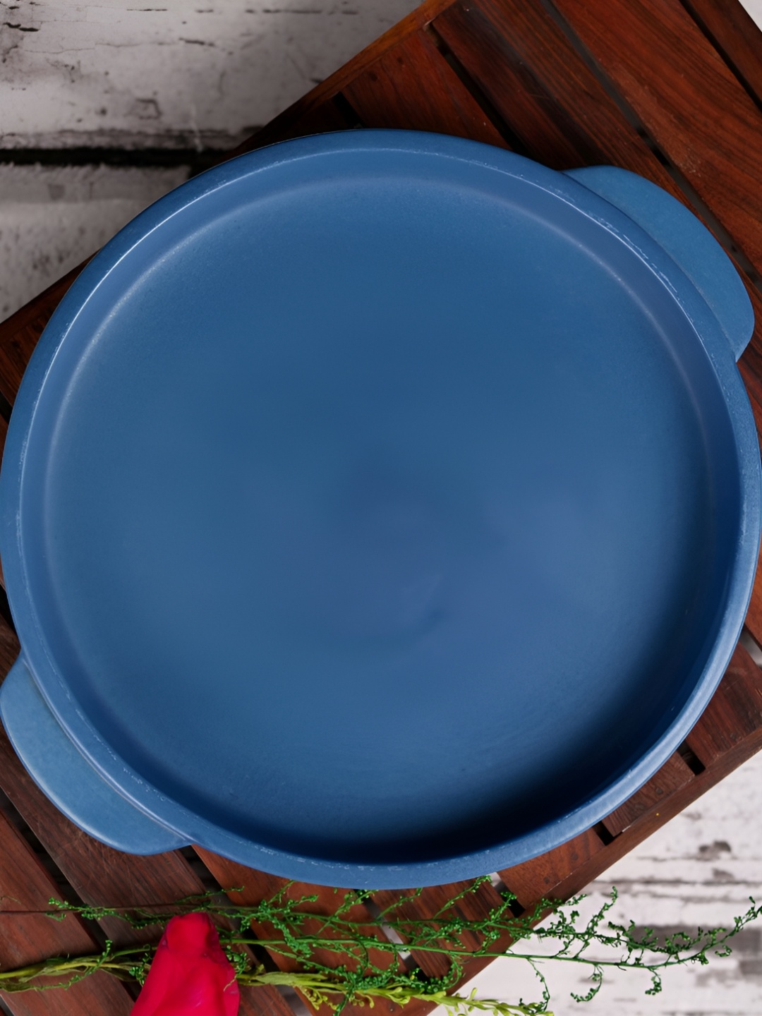 

ARTYSTA BEAUTIFYING LIVES Blue Ceramic Dishwasher Safe Food Platter