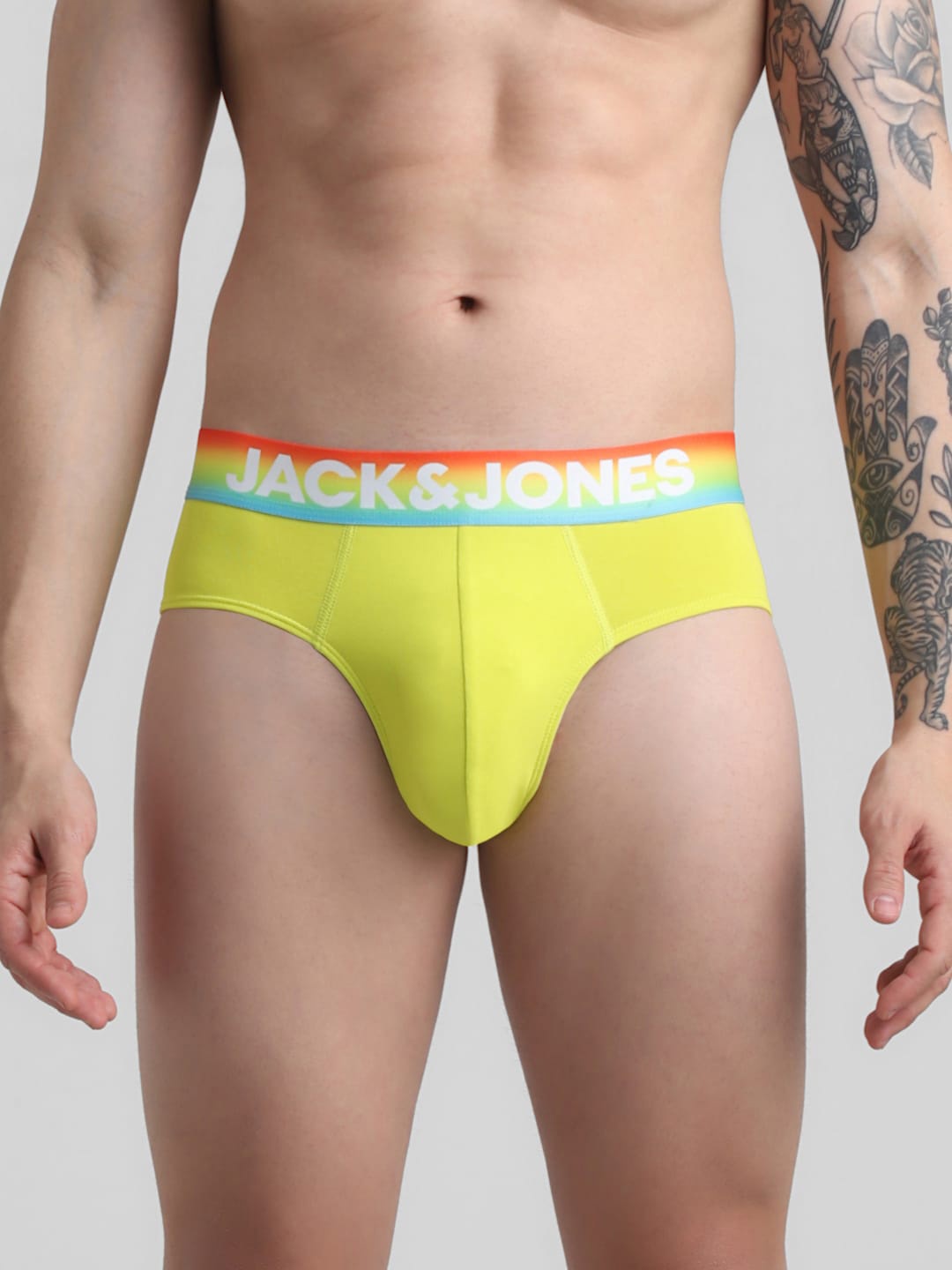 

Jack & Jones Outer Elastic Basic Briefs 1353955022, Yellow