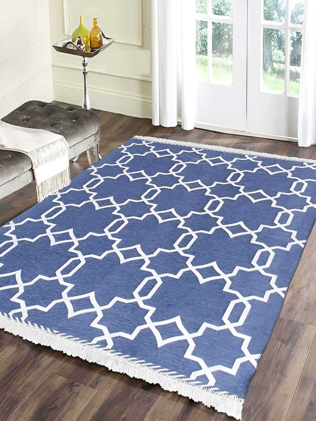 

Sparrow world Grey Solid Carpet