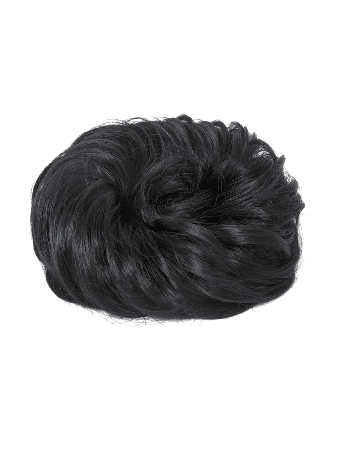 

Krelin Messy Curly Hair Bun Extension - Black 04