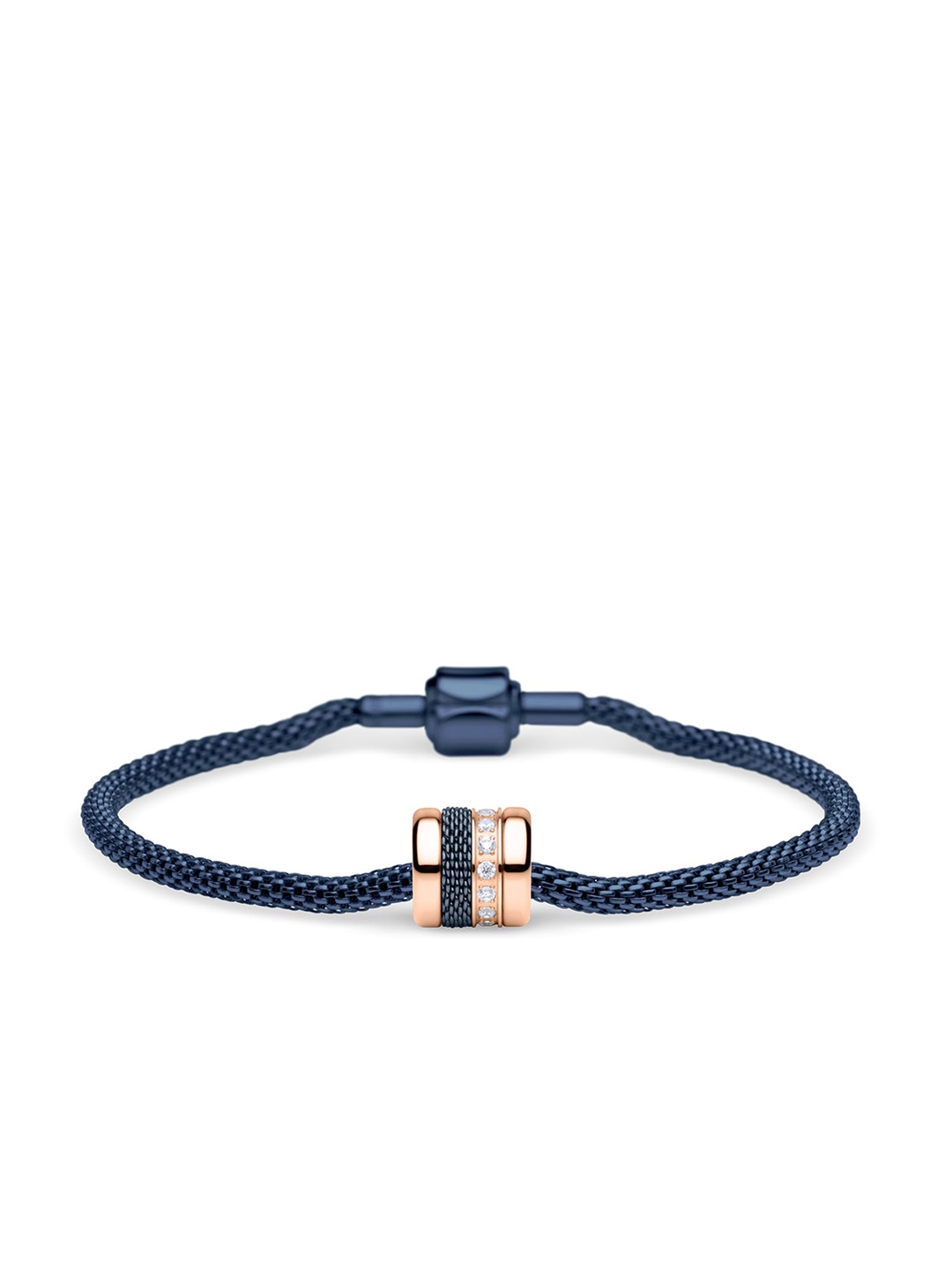 

BERING Women Studded Wraparound Bracelet, Blue