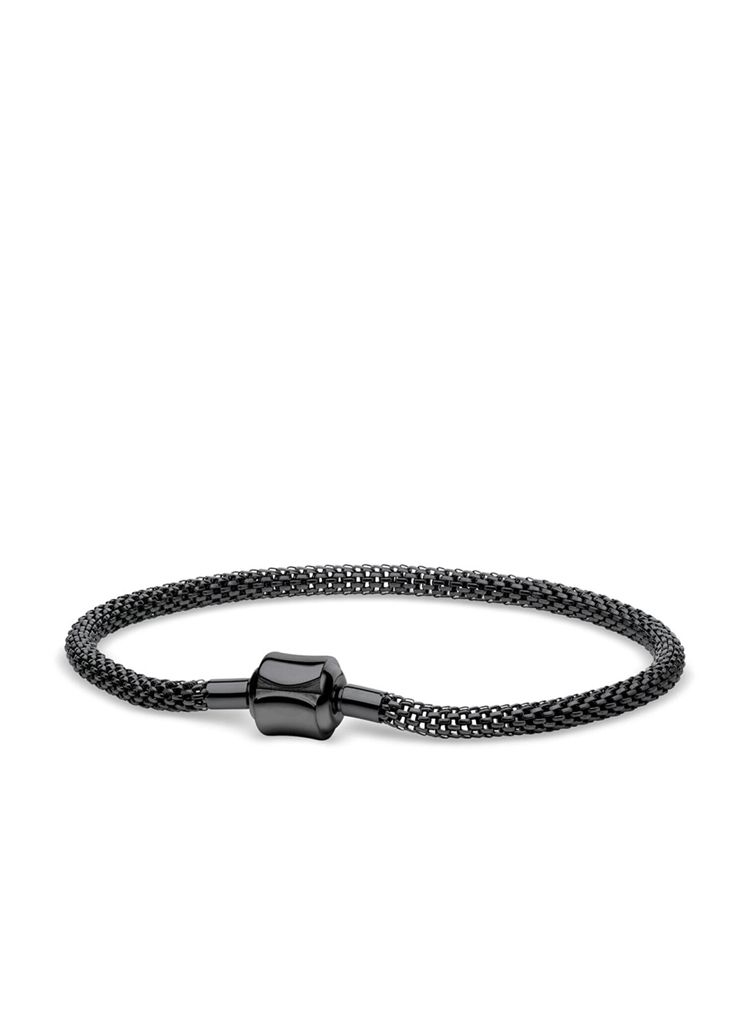 

BERING Stainless Steel Wraparound Bracelet, Black