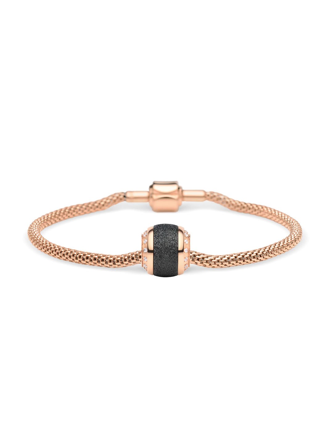 

BERING Rose-Gold Plated Arctic Symphony Charm Bracelet